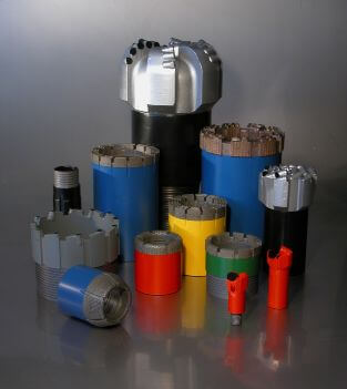 CORING AND NON-CORING BITS FOR GEOLOGICAL SURVEY AND MINING