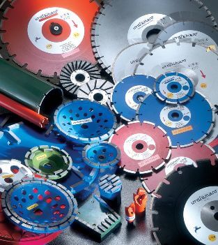 DIAMOND SAW BLADES AND OTHER TOOLS FOR CONSTRUCTION INDUSTRY AND SPECIAL MATERIALS