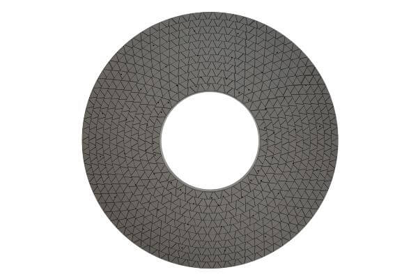 Resinous top & bottom flat honing and fine grinding wheel